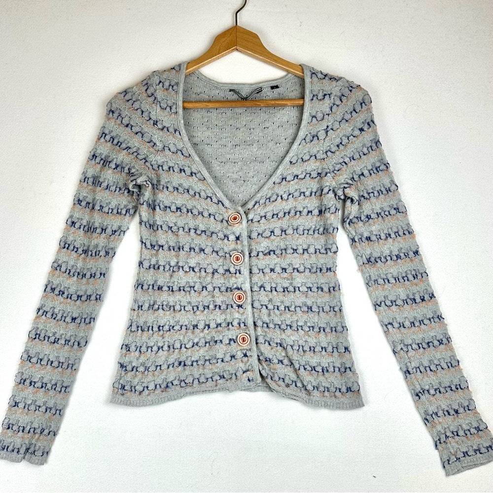Knitted & Knotted Anthropologie V-Neck‎ Cardigan Sweater